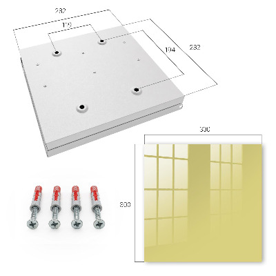 Key box Light mustard