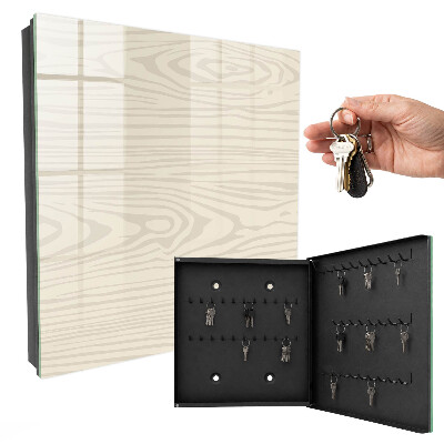 Key storage box Wooden pattern