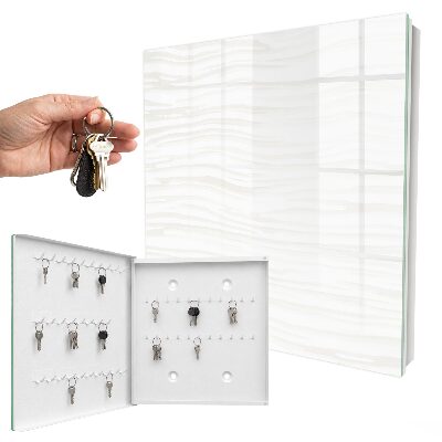 Key cabinet for wall Soft waves