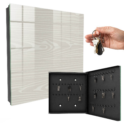 Key storage box Wooden strips