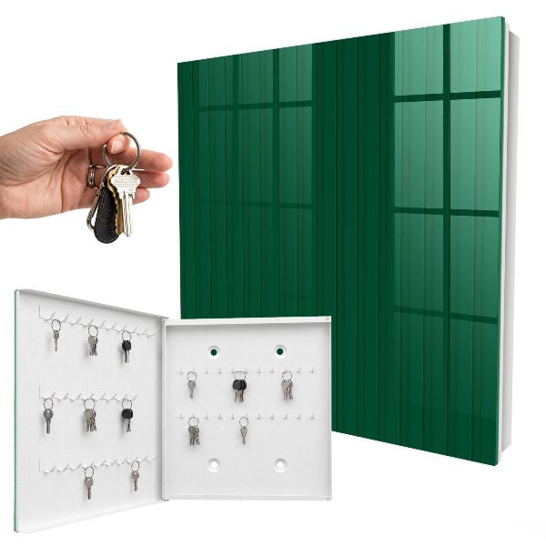 Key box Green stripes