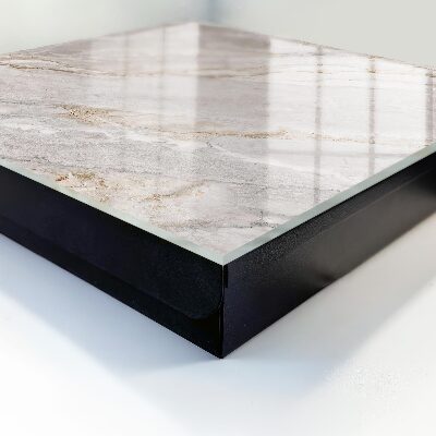 Key storage box Gray marble