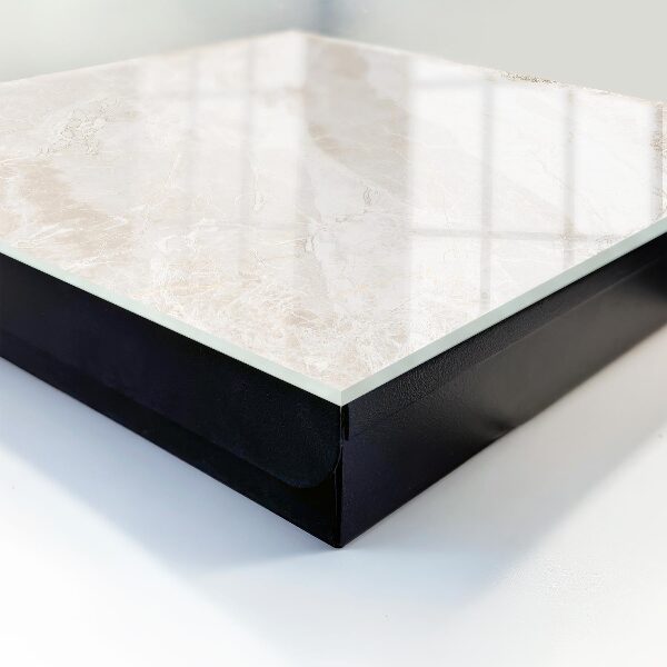 Key cabinet for wall Neutral marble