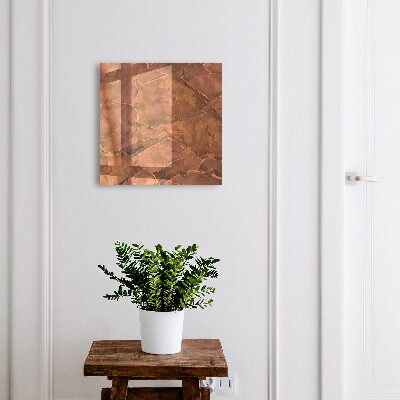Key cabinet for wall Stone texture
