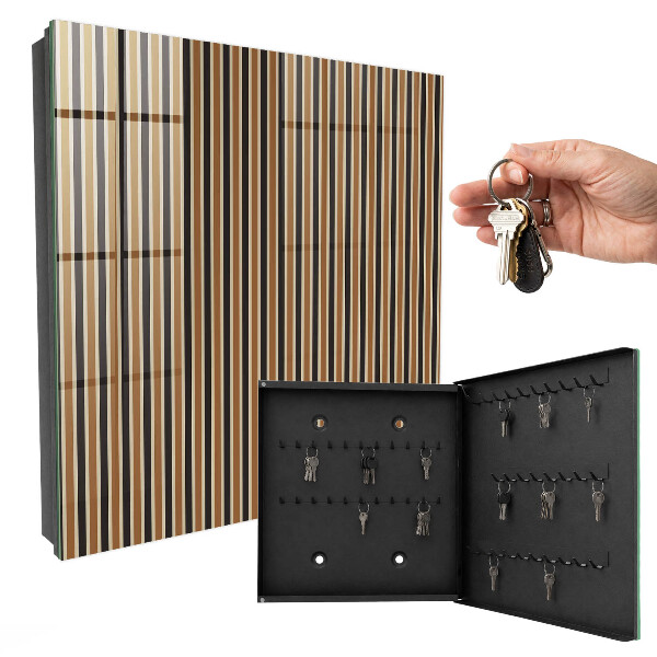 Key box Minimalist stripes