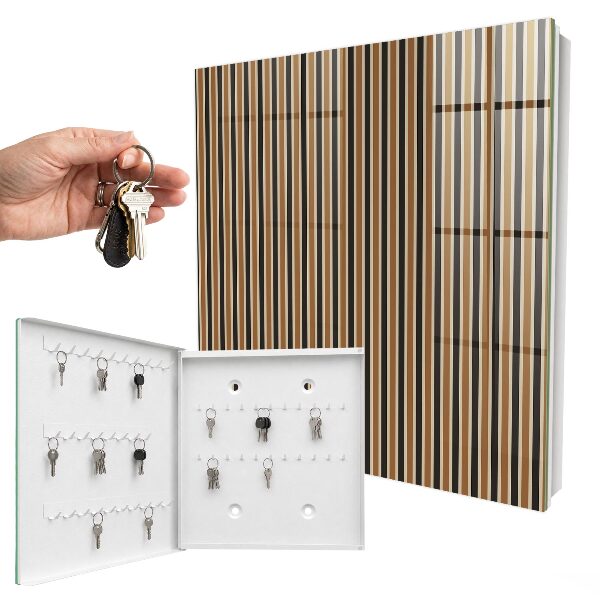 Key box Minimalist stripes