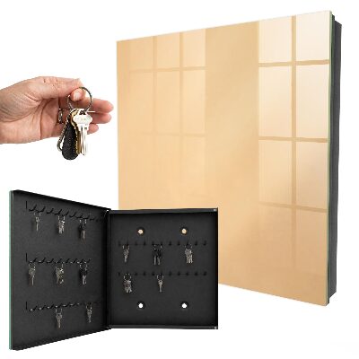 Key storage box Beige comfort