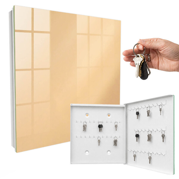 Key storage box Beige comfort