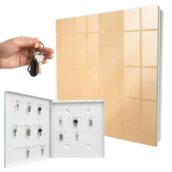 Key storage box Beige comfort