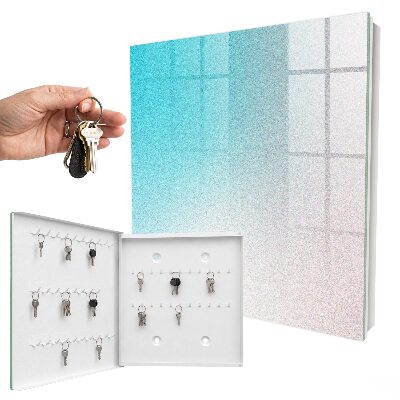 Key cabinet for wall Pastel gradient