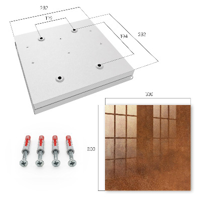 Key box Brown texture