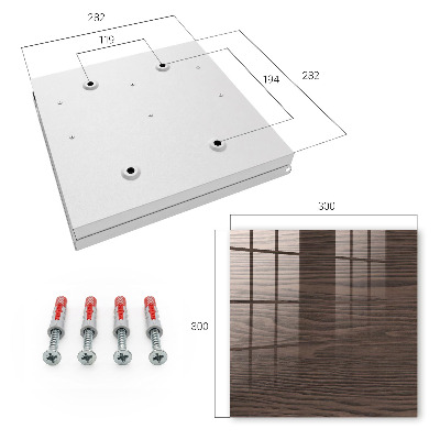 Key box Wooden structure