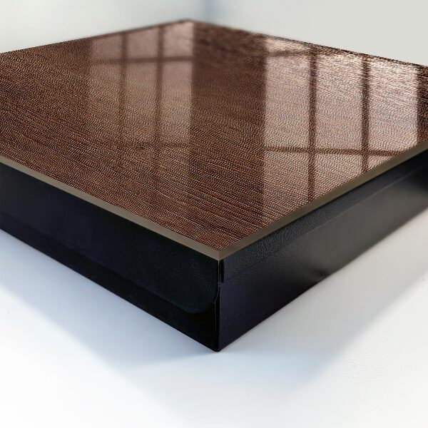 Key storage box Brown wood
