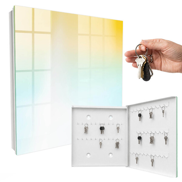 Key cabinet for wall Subtlety of color