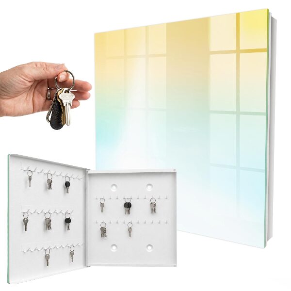 Key cabinet for wall Subtlety of color