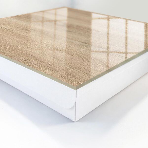 Key storage box Wooden texture