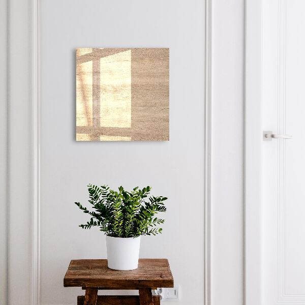 Key storage box Wooden texture