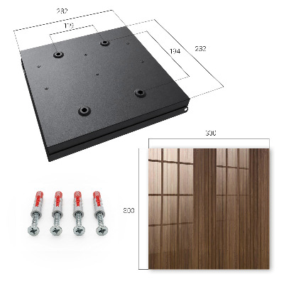 Key box Wooden boards