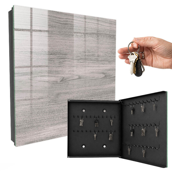 Key box Gray wood
