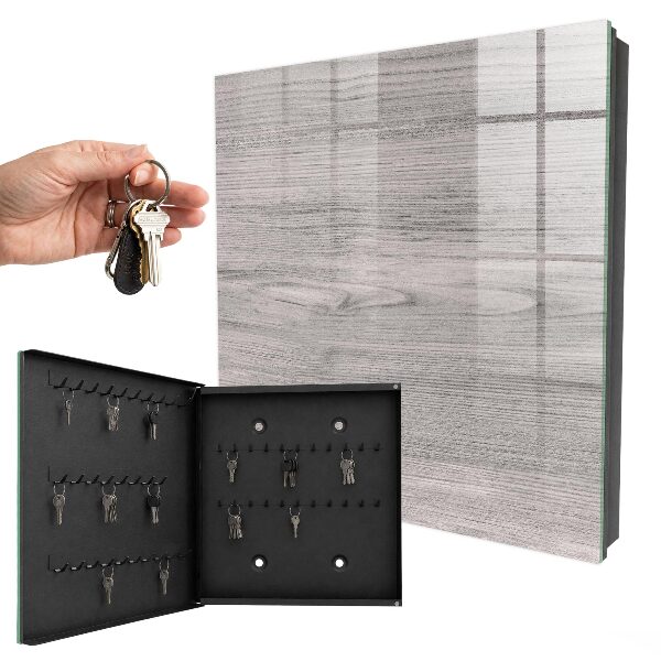 Key box Gray wood