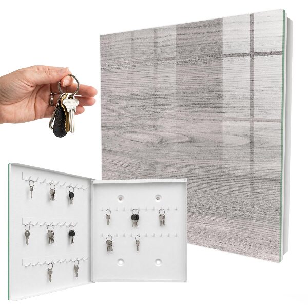 Key box Gray wood