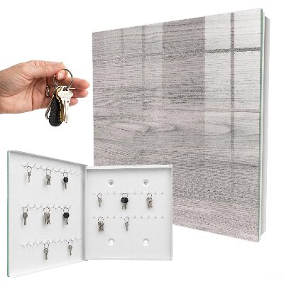 Key box Gray wood