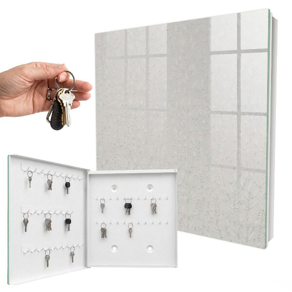 Key cabinet for wall Natural elegance