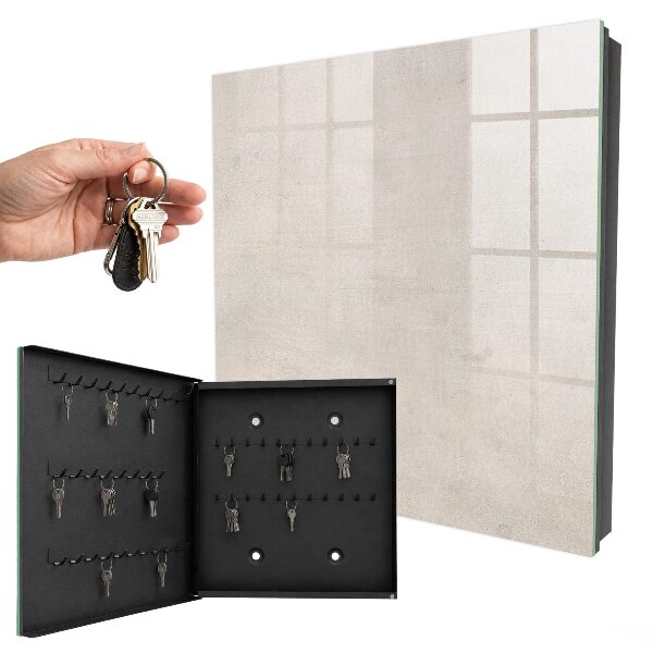 Key storage box Concrete texture