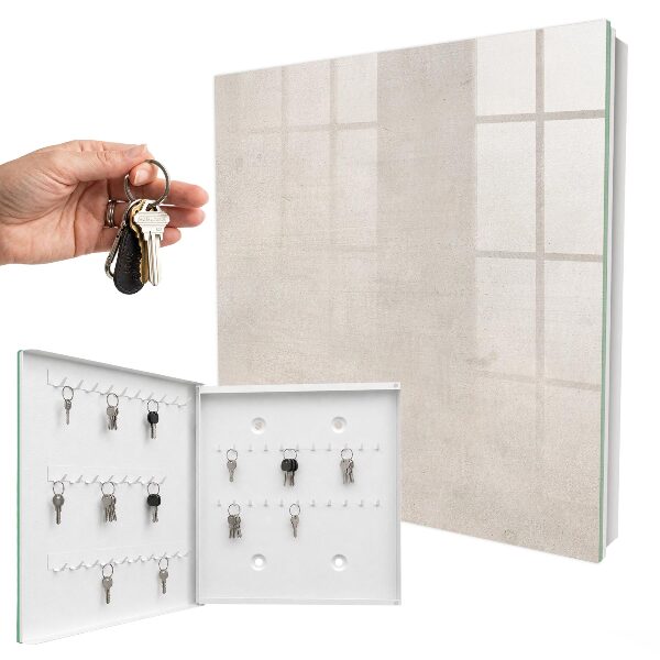 Key storage box Concrete texture