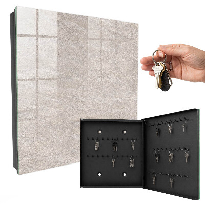 Key storage box Natural texture