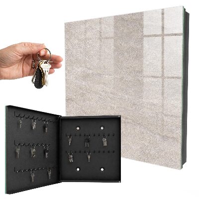 Key storage box Natural texture