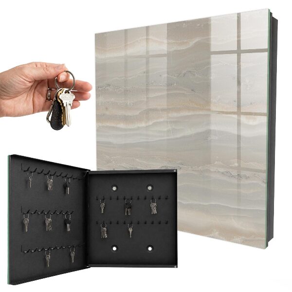 Key box Beige waves