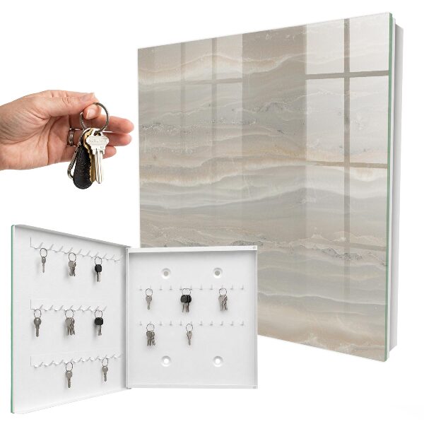 Key box Beige waves