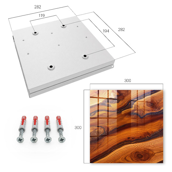 Key storage box The essence of wood