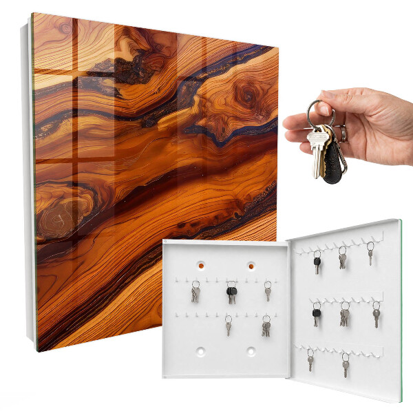 Key storage box The essence of wood