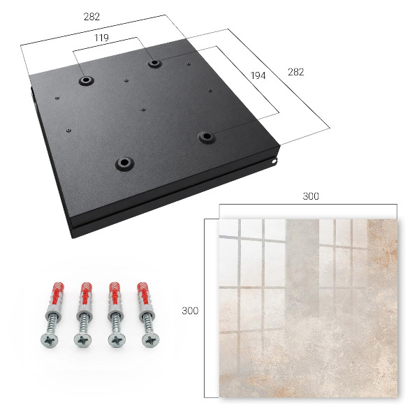 Key storage box Rustic elegance