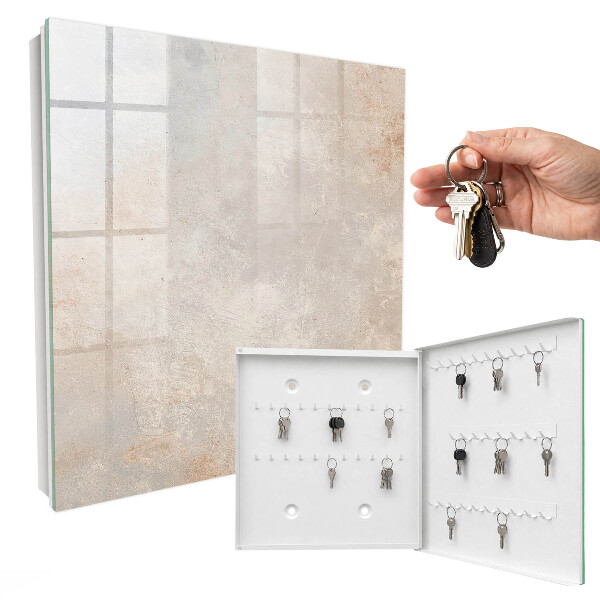 Key storage box Rustic elegance