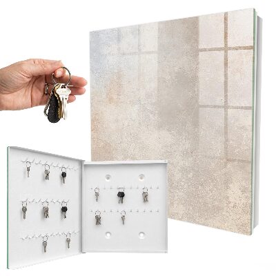 Key storage box Rustic elegance