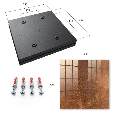 Key cabinet for wall Skin texture
