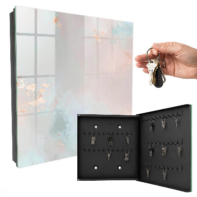 Key storage box Pastel abstraction