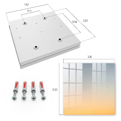 Key cabinet for wall Pastel East
