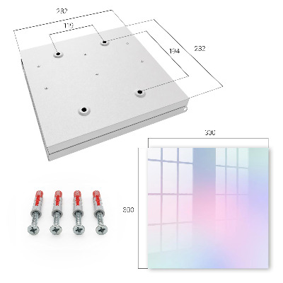 Key storage box Pastel harmony