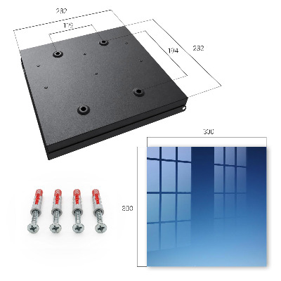 Key cabinet for wall Blue sky