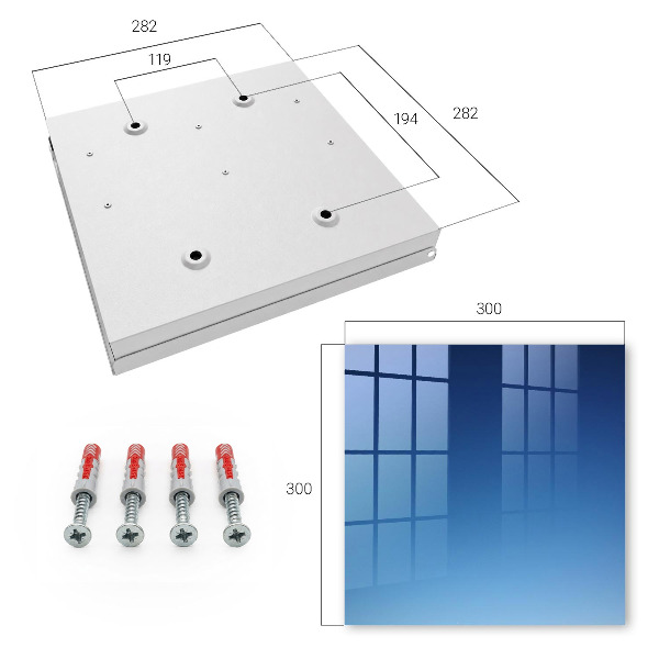 Key cabinet for wall Blue sky