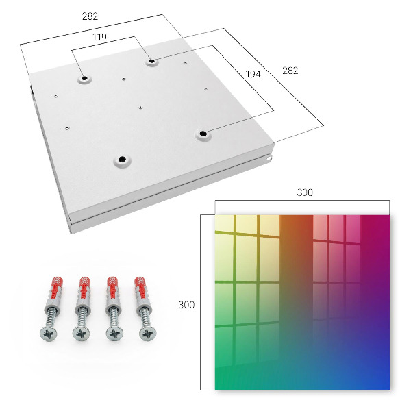 Key box Color gradient