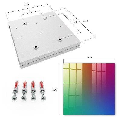 Key box Color gradient