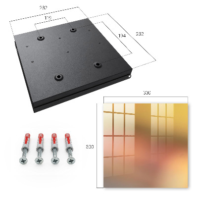 Key storage box Warm gradient