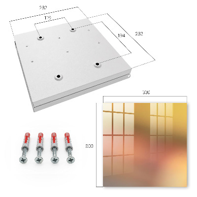 Key storage box Warm gradient