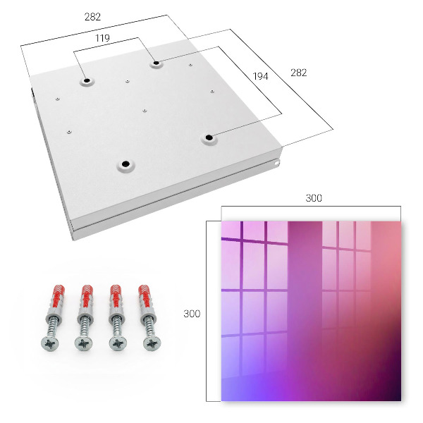 Key box Color gradient