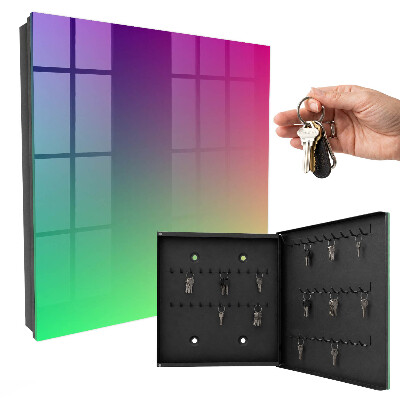 Key cabinet for wall Color gradient